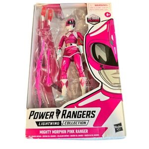 Power Rangers Lightning‎ Collection Mighty Morphin Pink Ranger Cel Shaded